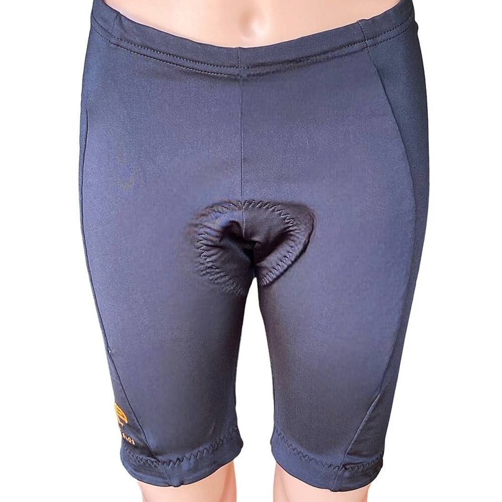 NIKE Echelon Black & Purple Cycling Compression Padded Bike Shorts ~ Men's LARGE